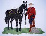 RCMP Horse and Rider